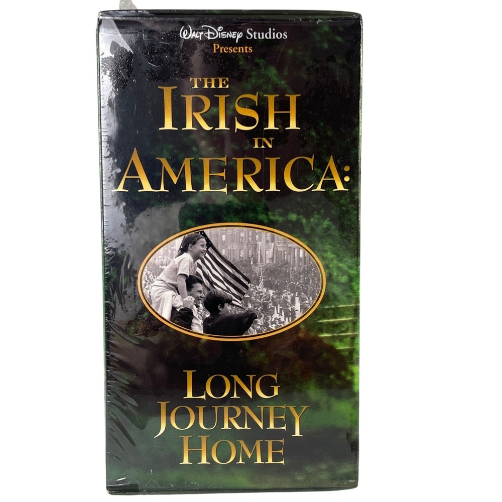 Disney The Irish in America Long Journey Home 4 Tape VHS Box Set New‎ Sealed